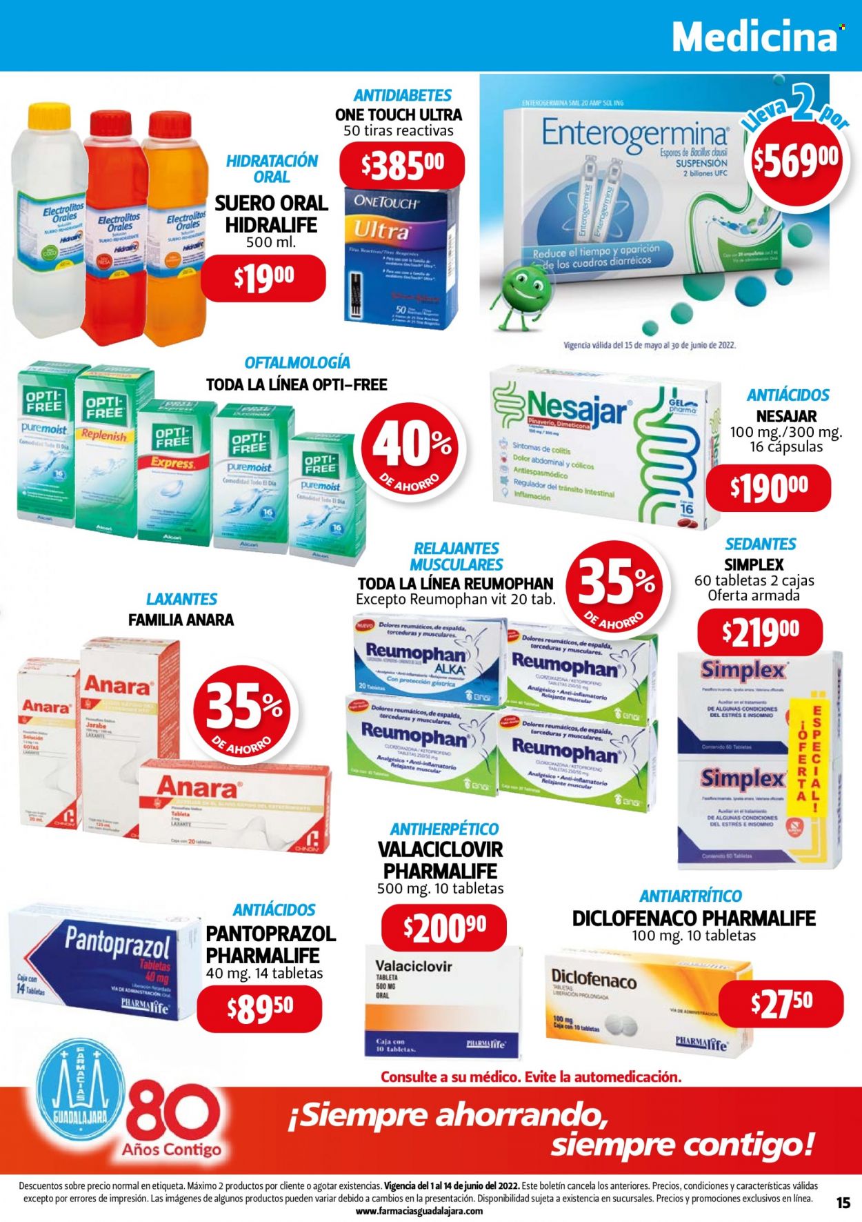 Catálogo Farmacias Guadalajara - 1.6.2022 - 14.6.2022. Página 15