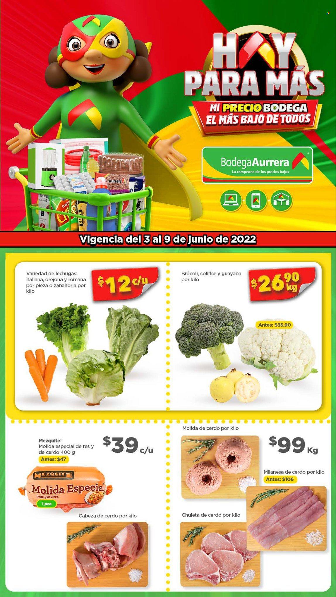 Catálogo Bodega Aurrerá - 3.6.2022 - 9.6.2022. Página 1