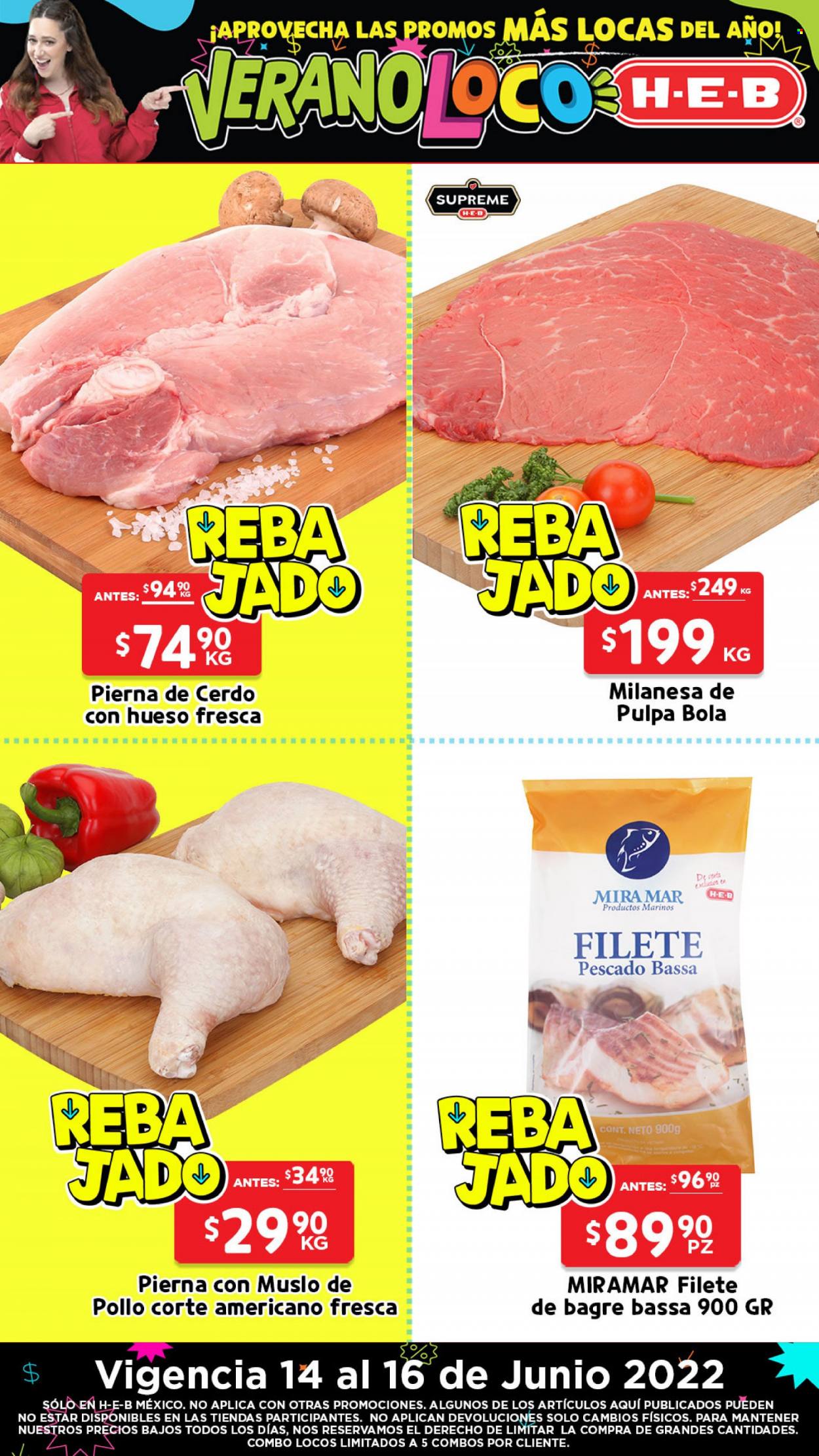 Catálogo H-E-B - 14.6.2022 - 16.6.2022. Página 1