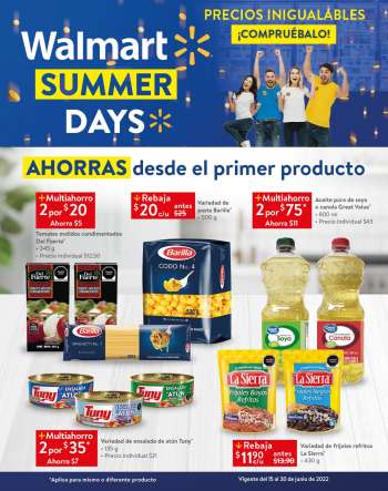 Folleto actual Walmart - 15.6.2022 - 30.6.2022.