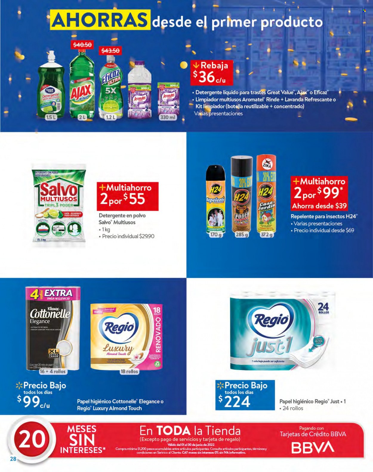 Catálogo Walmart - 15.6.2022 - 30.6.2022. Página 28