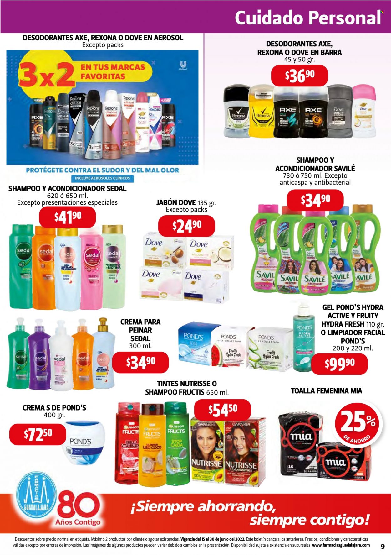 Catálogo Farmacias Guadalajara - 15.6.2022 - 30.6.2022. Página 9