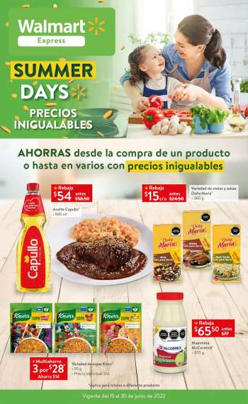 Folleto actual Walmart Express - 15.6.2022 - 30.6.2022.
