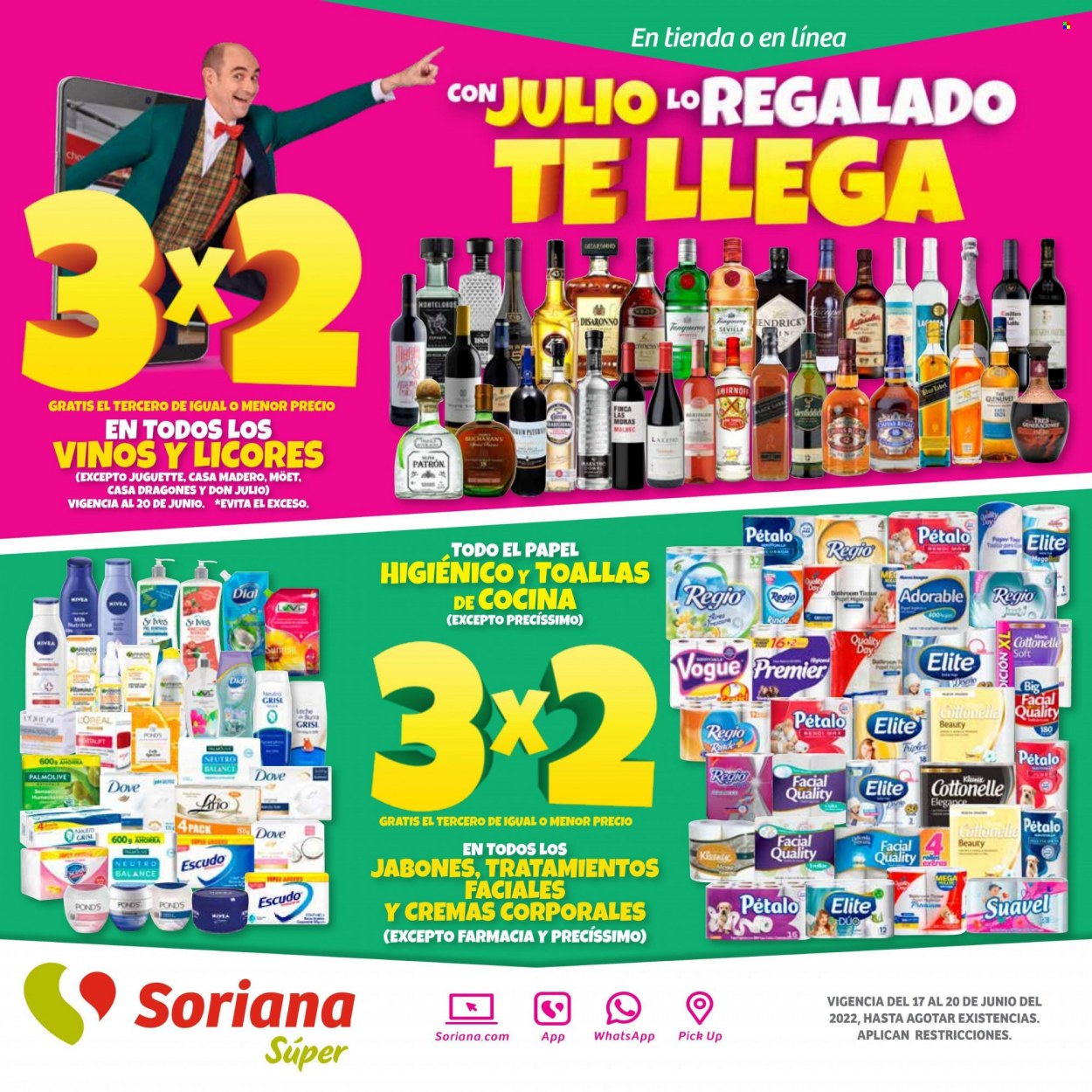 Catálogo Soriana Súper - 17.6.2022 - 20.6.2022. Página 1