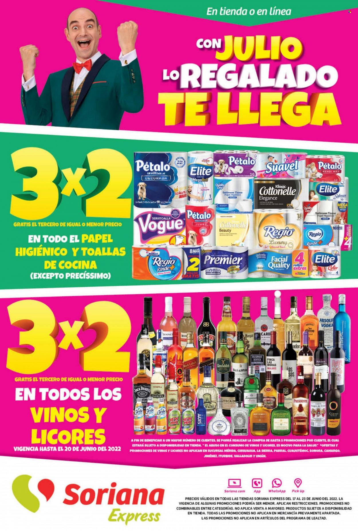 Catálogo Soriana Express - 17.6.2022 - 23.6.2022. Página 1