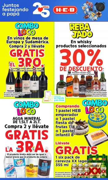 Folleto actual H-E-B - 17.6.2022 - 20.6.2022.