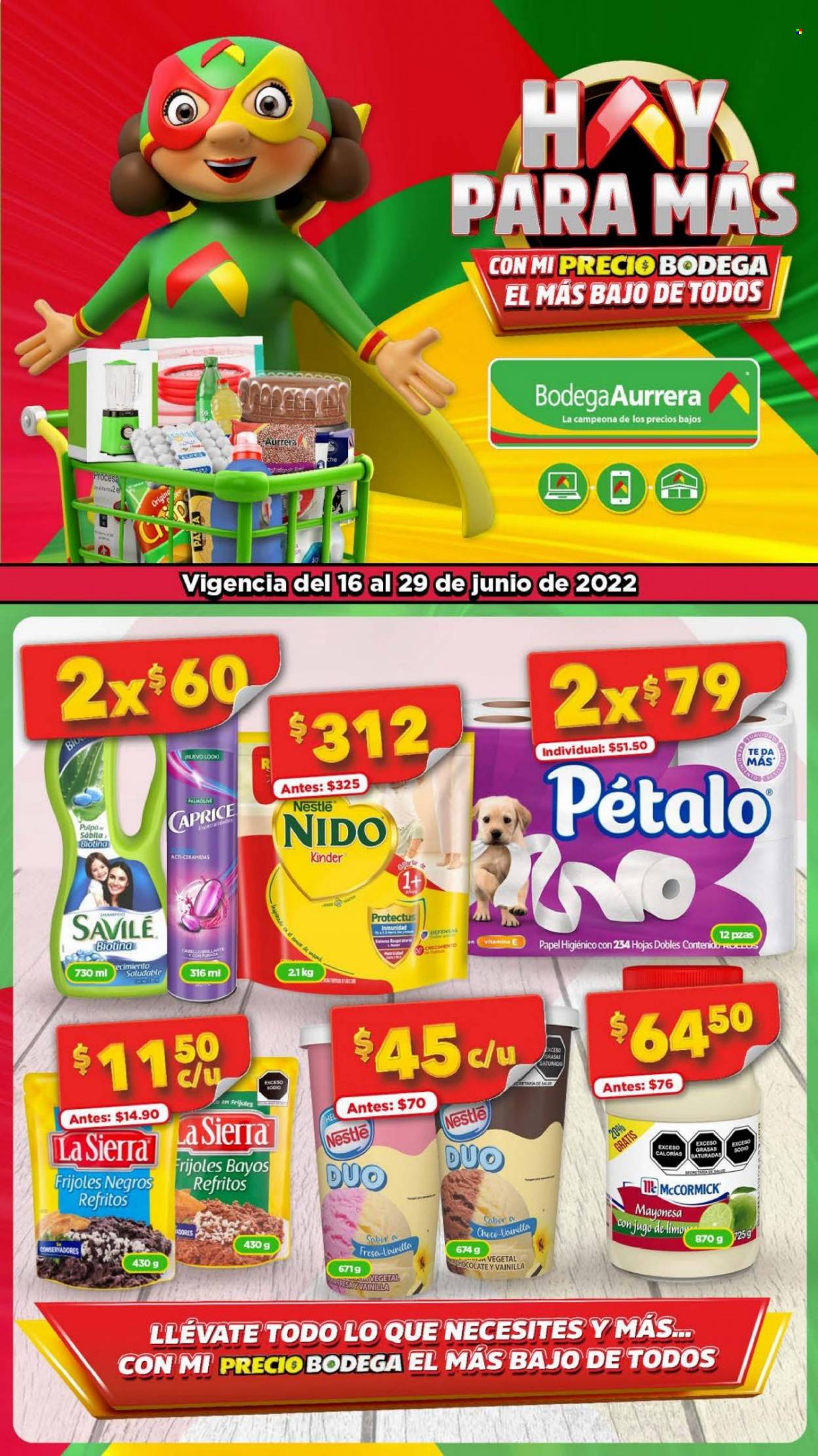 Catálogo Bodega Aurrerá - 16.6.2022 - 29.6.2022. Página 1