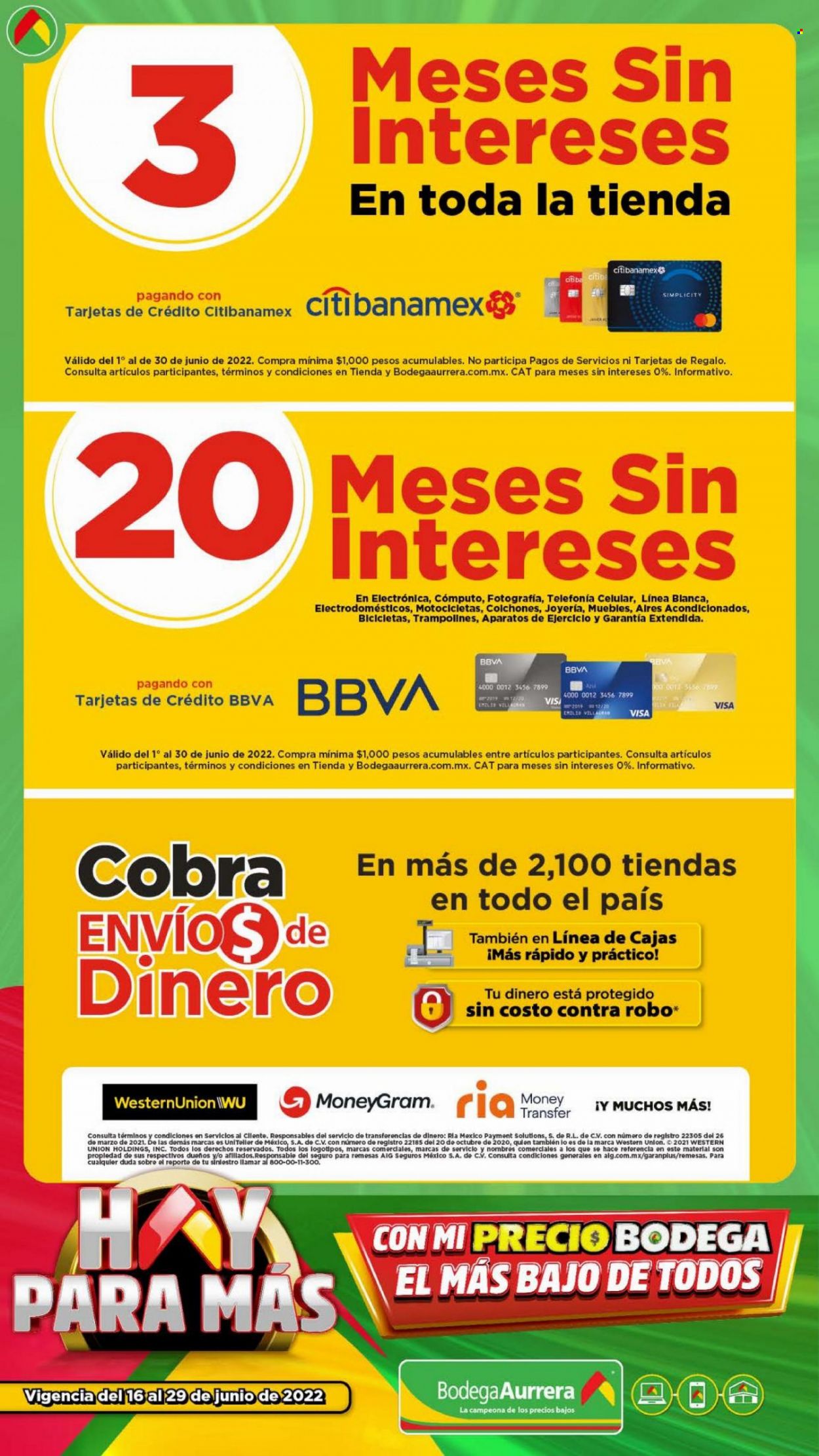 Catálogo Bodega Aurrerá - 16.6.2022 - 29.6.2022. Página 13