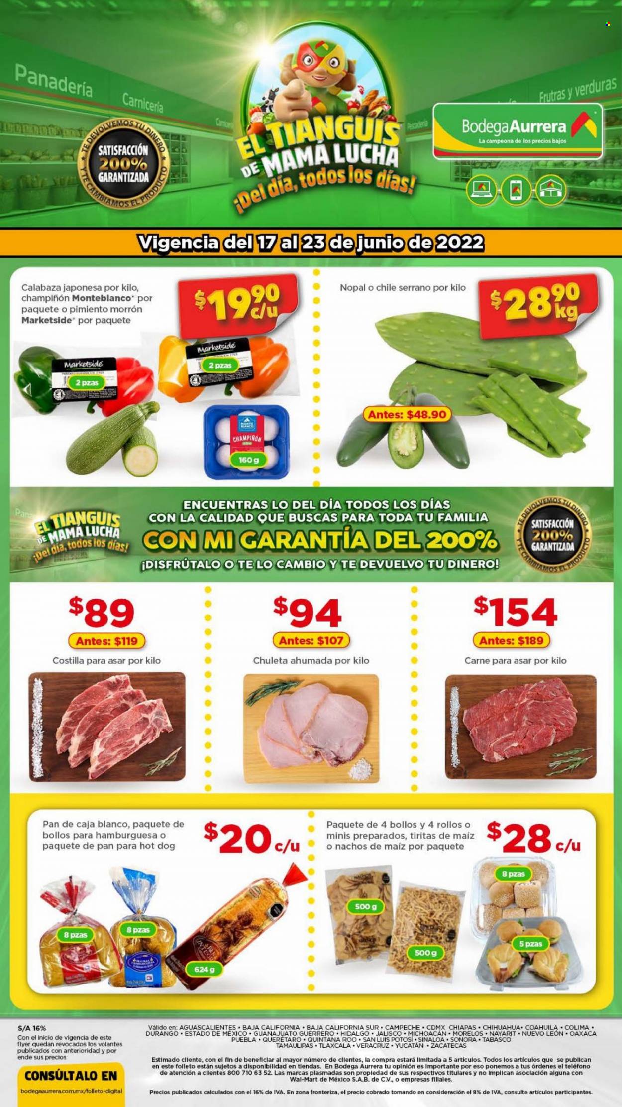 Catálogo Bodega Aurrerá - 17.6.2022 - 23.6.2022. Página 4
