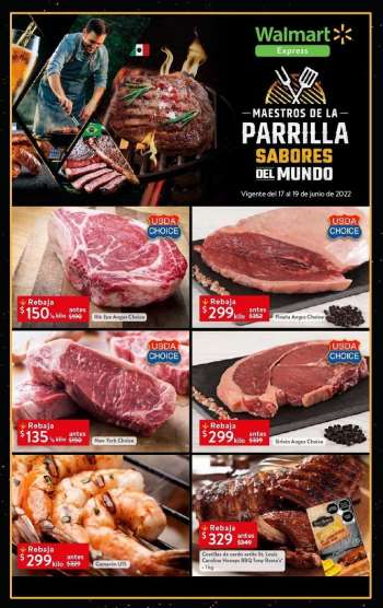 Folleto actual Walmart Express - 17.6.2022 - 19.6.2022.