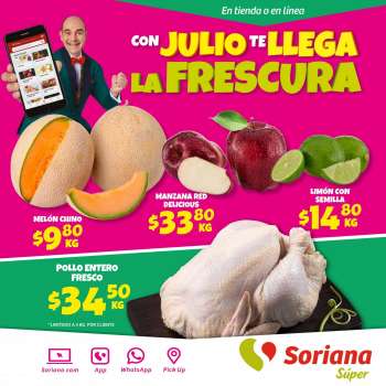 Folleto actual Soriana Súper - 21.6.2022 - 22.6.2022.