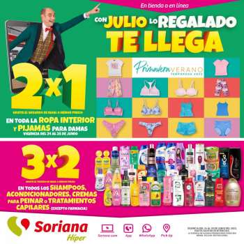 Folleto actual Soriana Híper - 24.6.2022 - 30.6.2022.