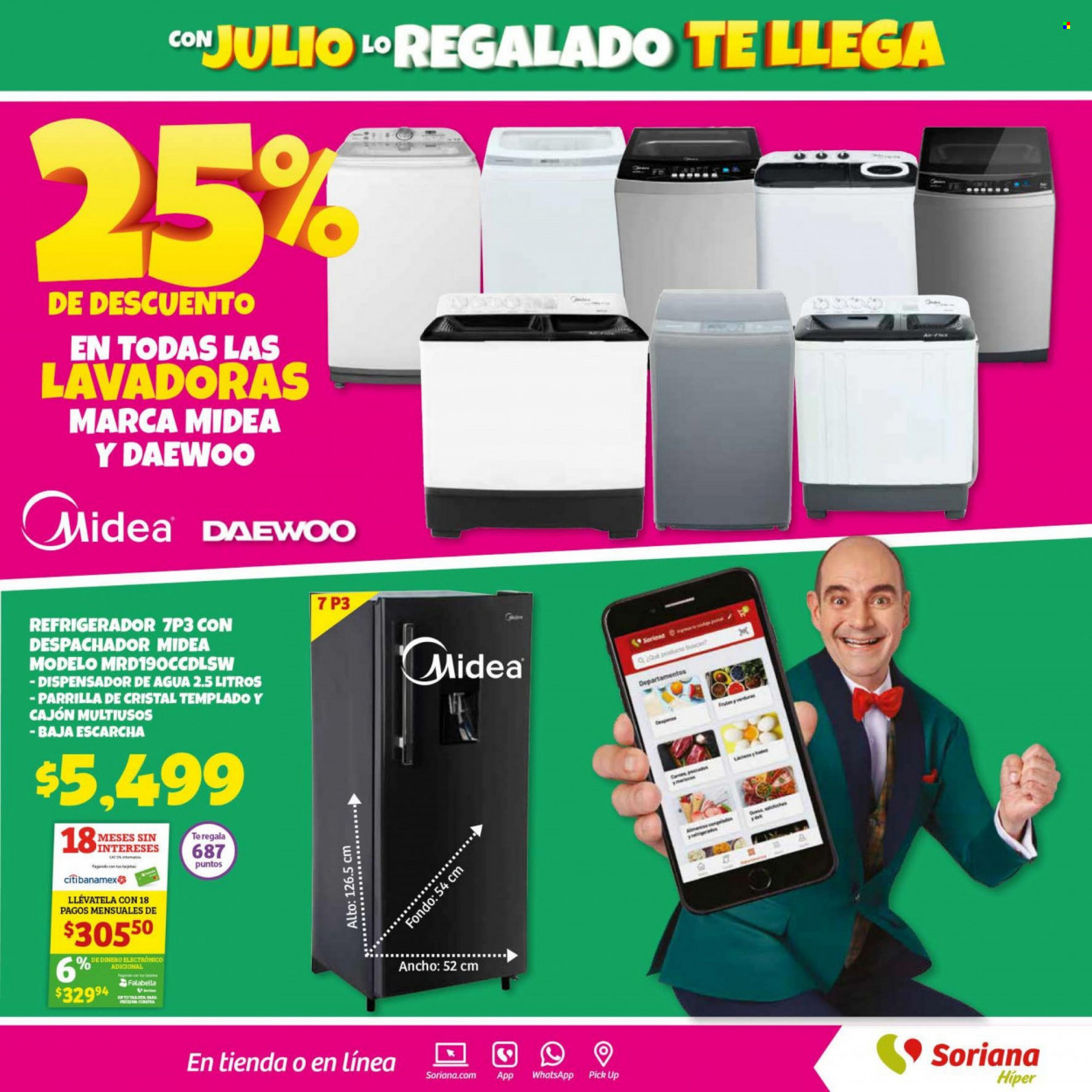 Catálogo Soriana Híper - 24.6.2022 - 30.6.2022. Página 25