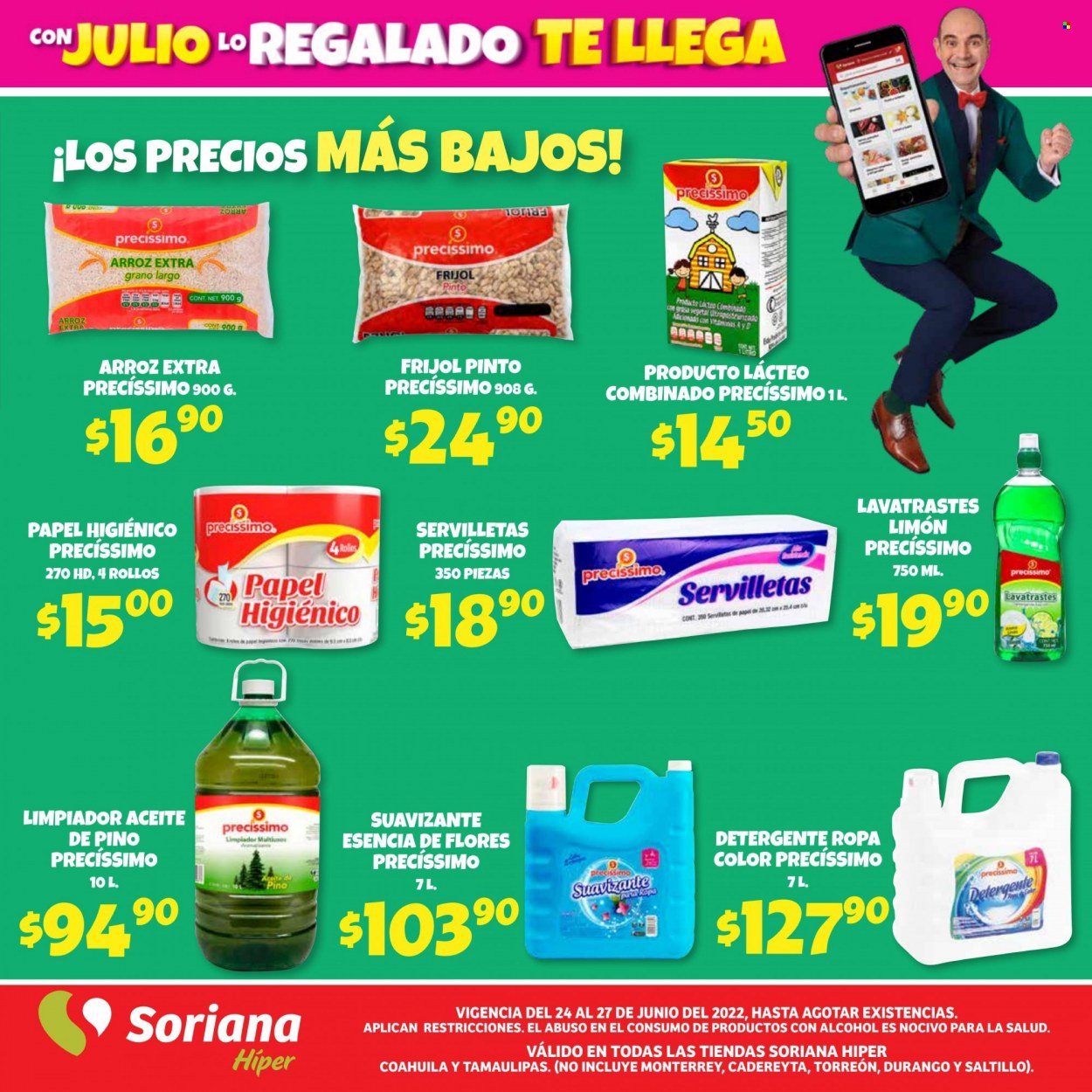 Catálogo Soriana Híper - 24.6.2022 - 27.6.2022. Página 5