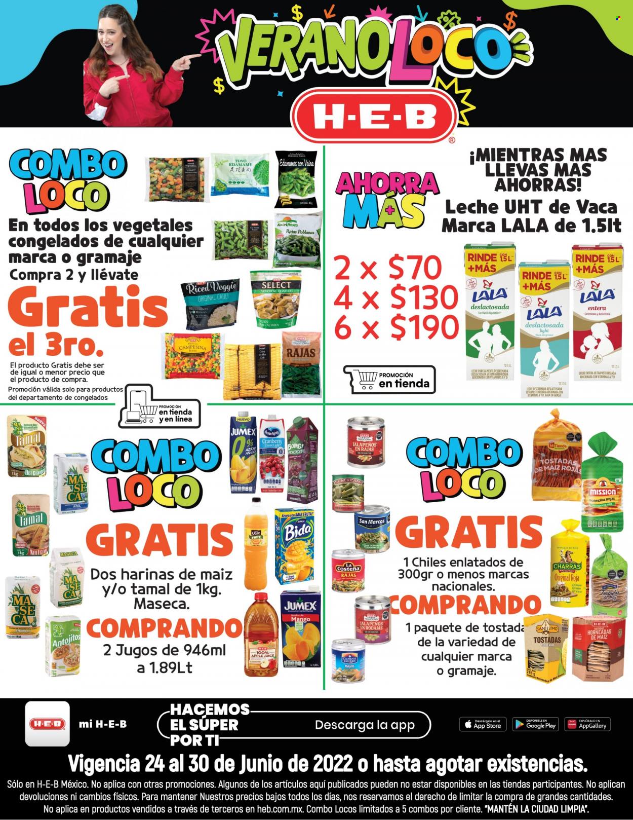 Catálogo H-E-B - 24.6.2022 - 30.6.2022. Página 2
