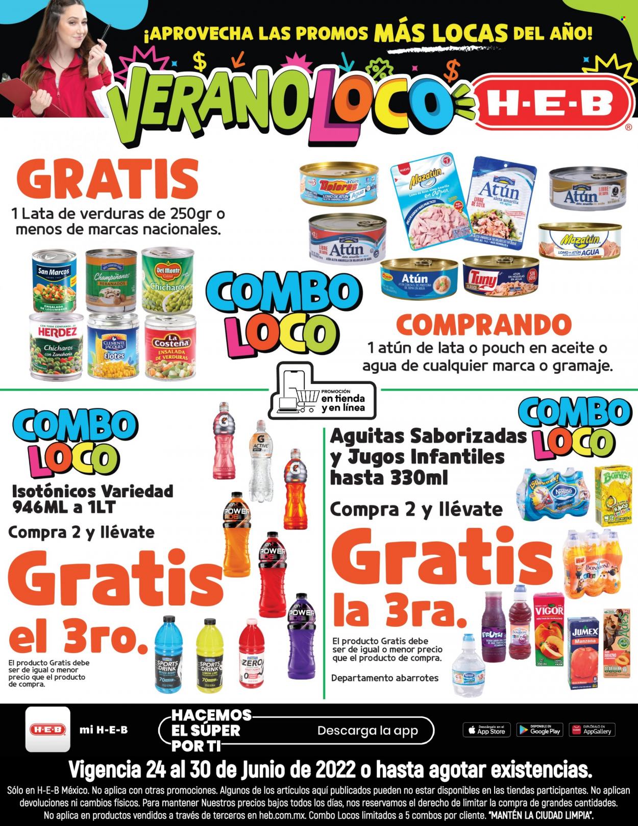 Catálogo H-E-B - 24.6.2022 - 30.6.2022. Página 3