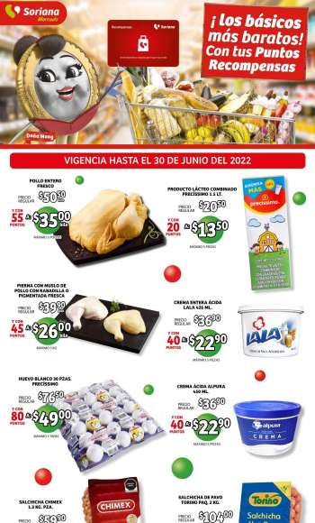 Folleto actual Soriana - 29.6.2022 - 30.6.2022.