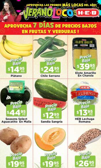 Folleto actual H-E-B - 28.6.2022 - 4.7.2022.