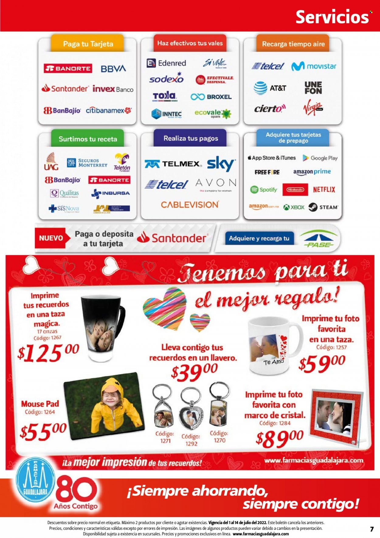 Catálogo Farmacias Guadalajara - 1.7.2022 - 14.7.2022. Página 7