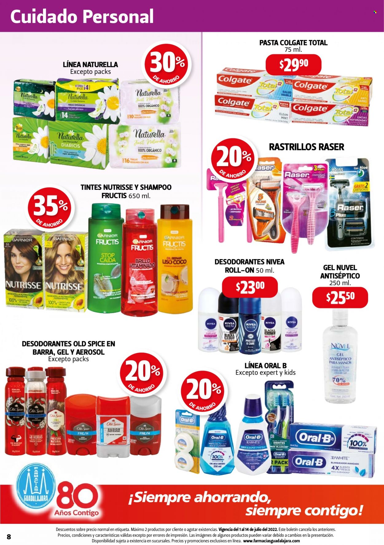 Catálogo Farmacias Guadalajara - 1.7.2022 - 14.7.2022. Página 8