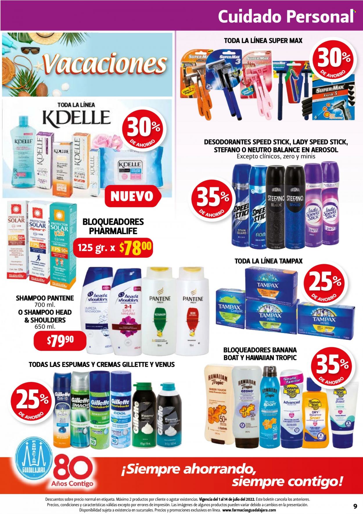 Catálogo Farmacias Guadalajara - 1.7.2022 - 14.7.2022. Página 9
