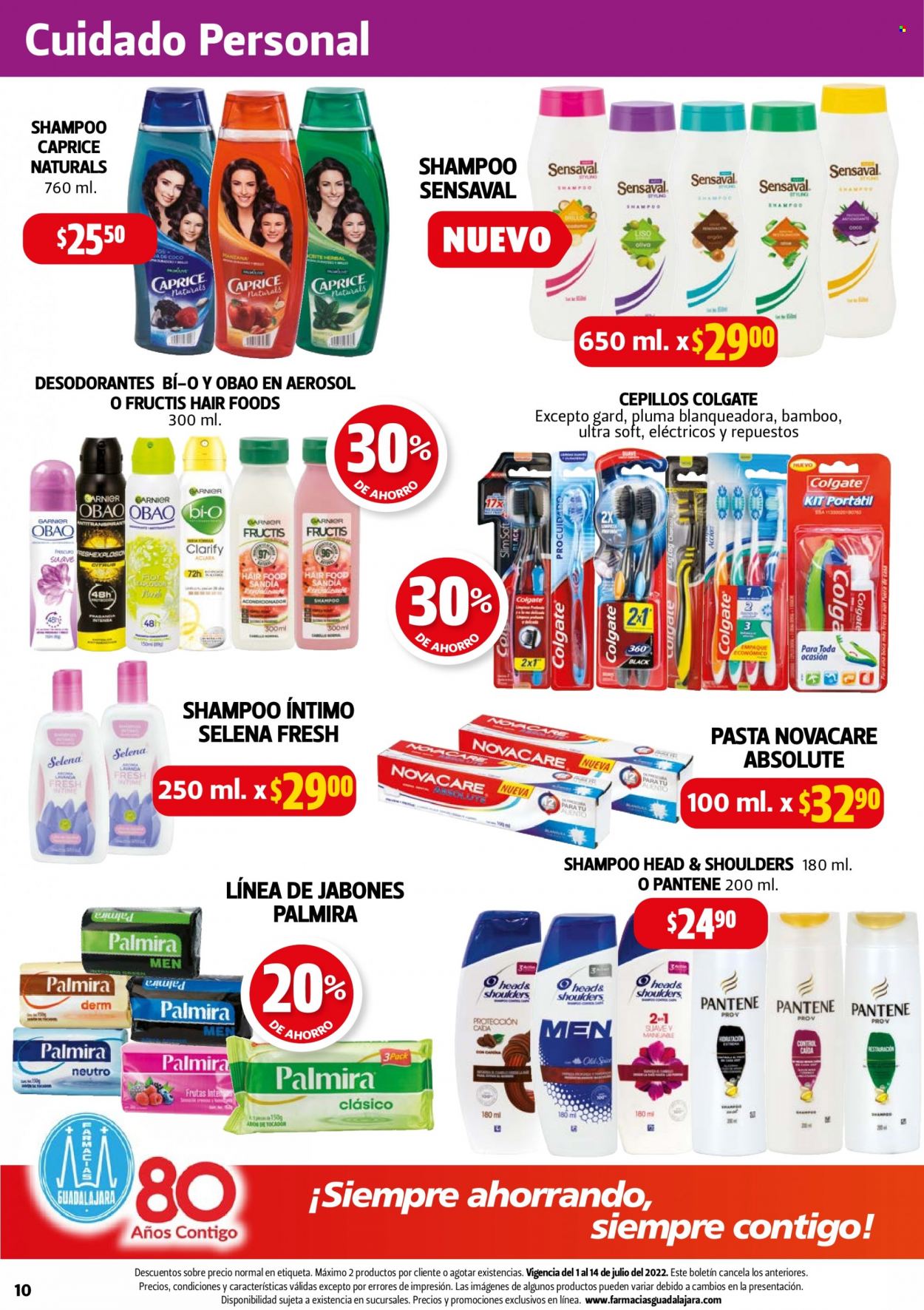 Catálogo Farmacias Guadalajara - 1.7.2022 - 14.7.2022. Página 10