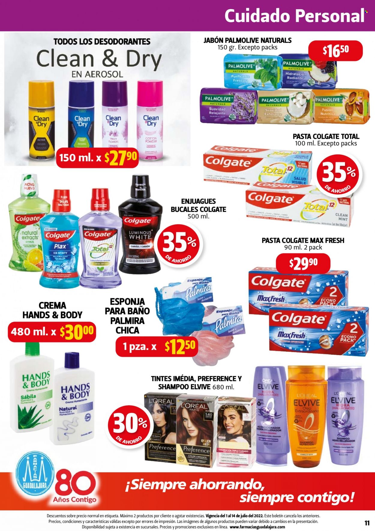 Catálogo Farmacias Guadalajara - 1.7.2022 - 14.7.2022. Página 11