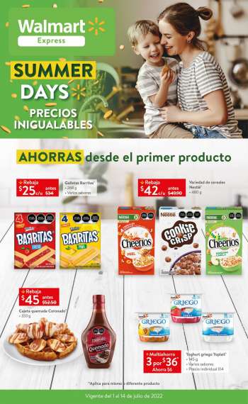 Folleto actual Walmart Express - 1.7.2022 - 14.7.2022.