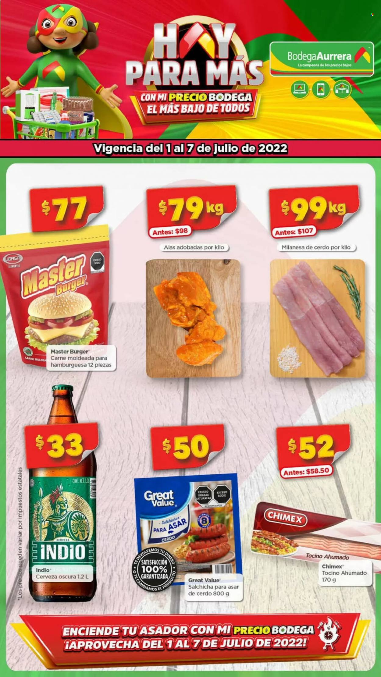 Catálogo Bodega Aurrerá - 1.7.2022 - 7.7.2022. Página 1