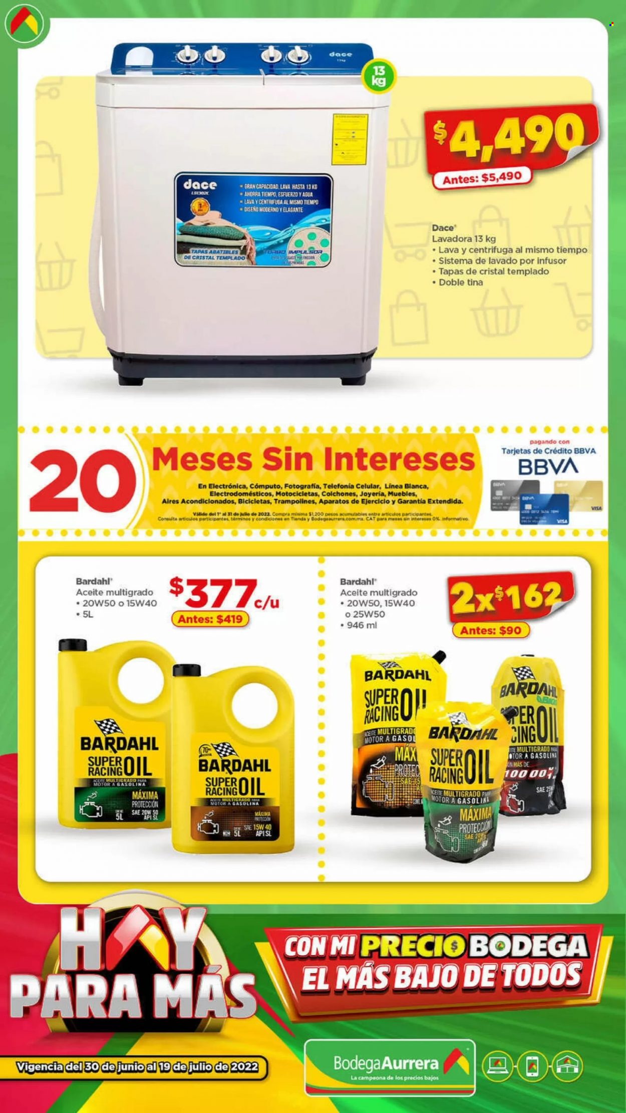 Catálogo Bodega Aurrerá - 30.6.2022 - 19.7.2022. Página 2