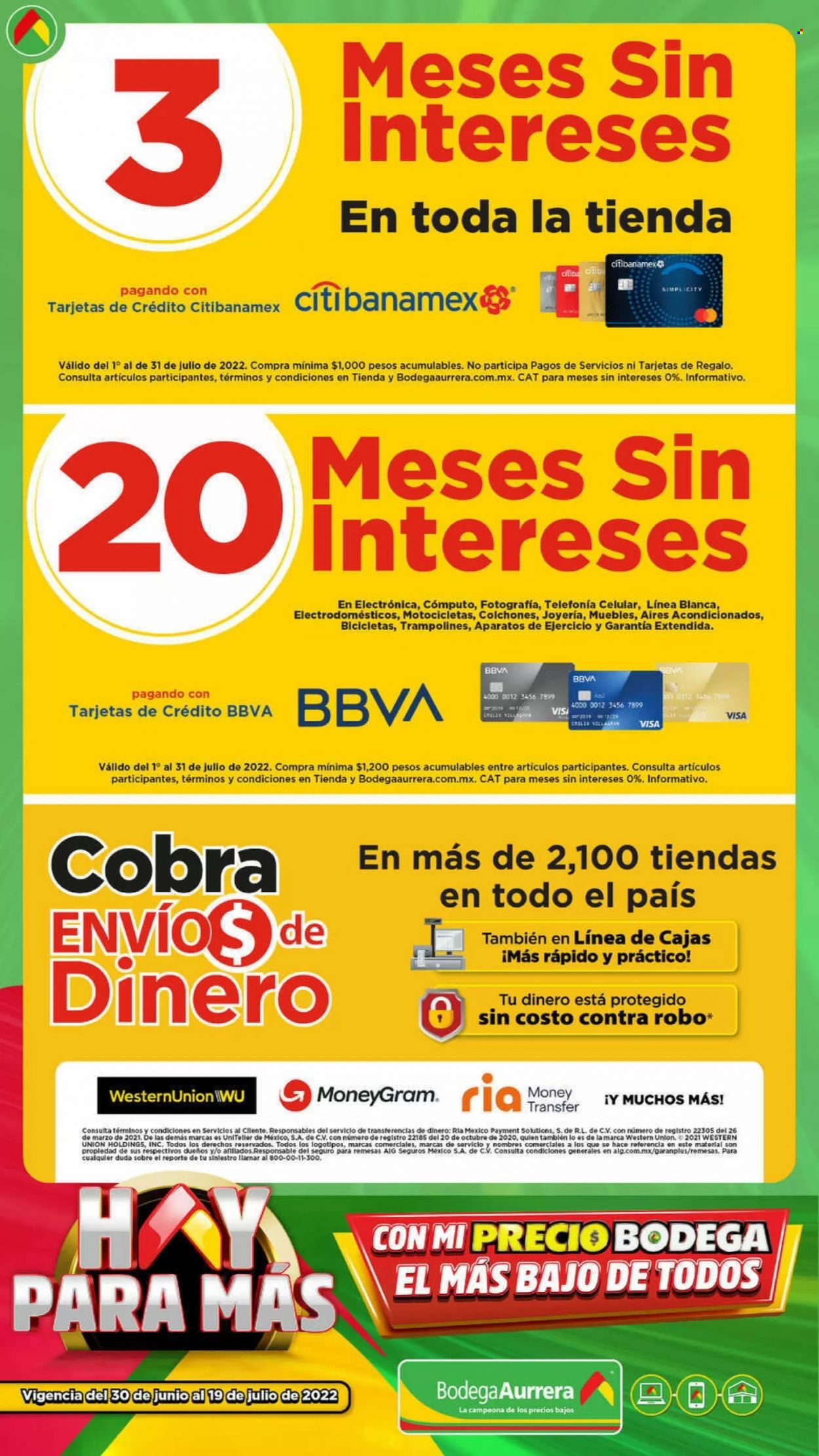 Catálogo Bodega Aurrerá - 30.6.2022 - 19.7.2022. Página 6