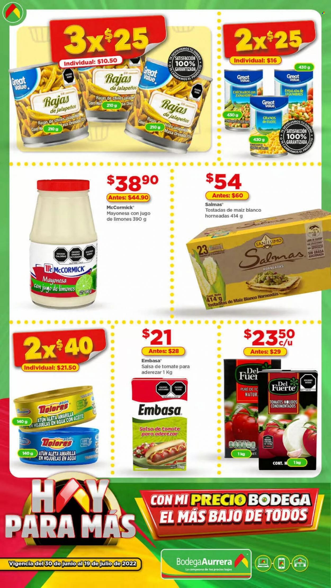 Catálogo Bodega Aurrerá - 30.6.2022 - 19.7.2022. Página 3
