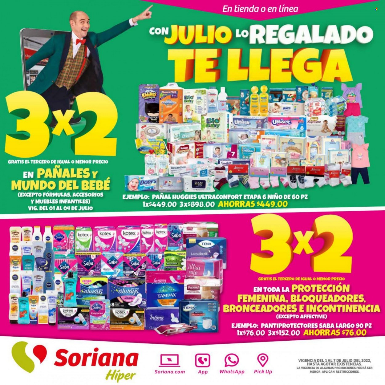 Catálogo Soriana Híper - 1.7.2022 - 7.7.2022. Página 1