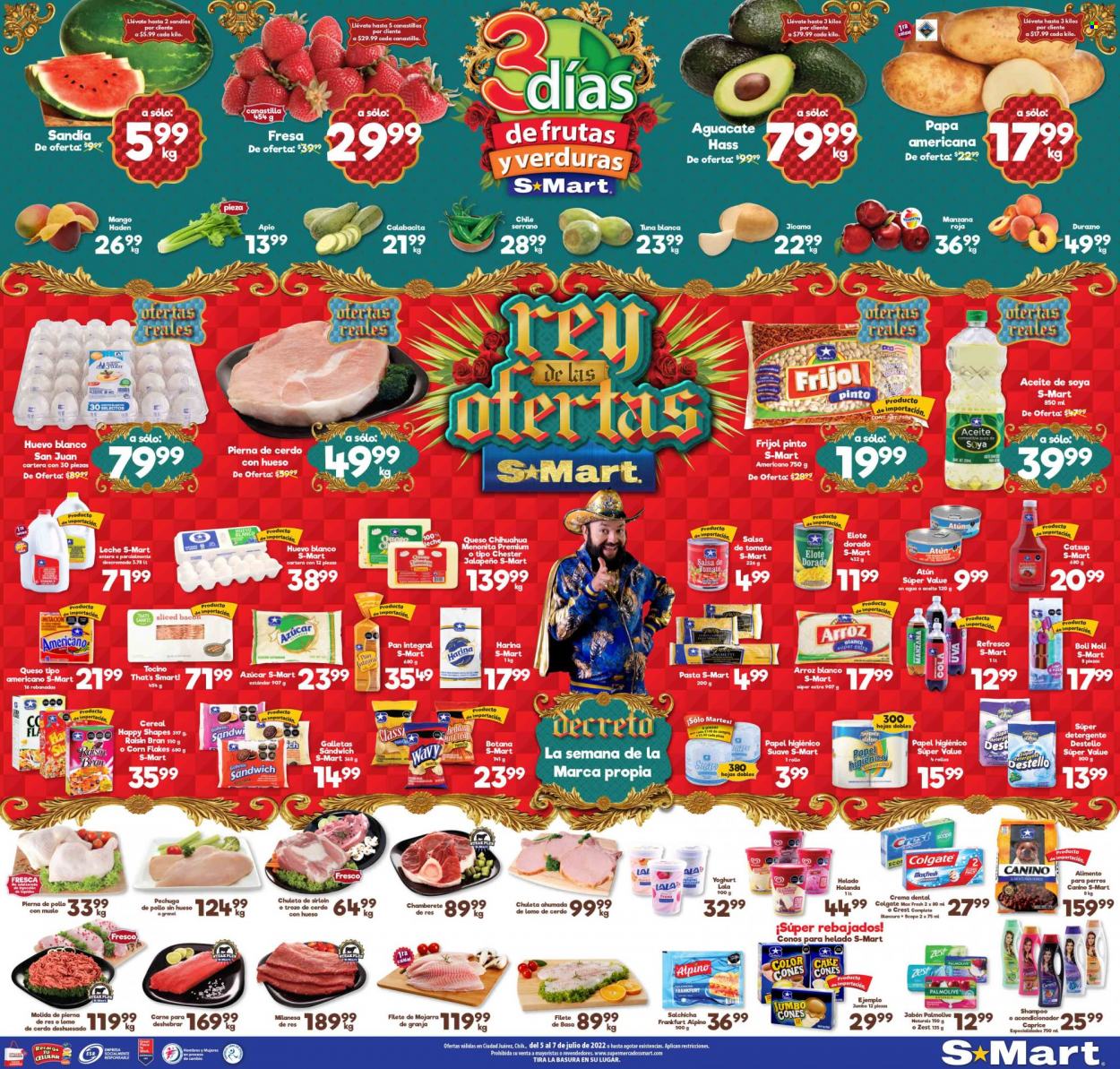 Catálogo S-Mart - 5.7.2022 - 7.7.2022. Página 1