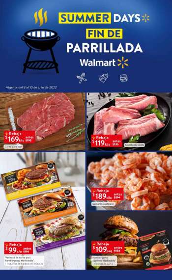 Folleto actual Walmart - 8.7.2022 - 10.7.2022.