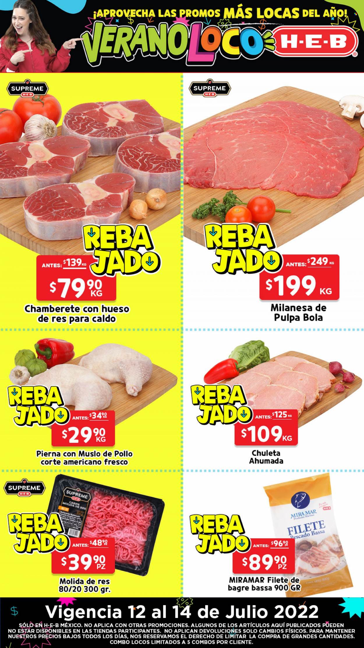 Catálogo H-E-B - 12.7.2022 - 14.7.2022. Página 1