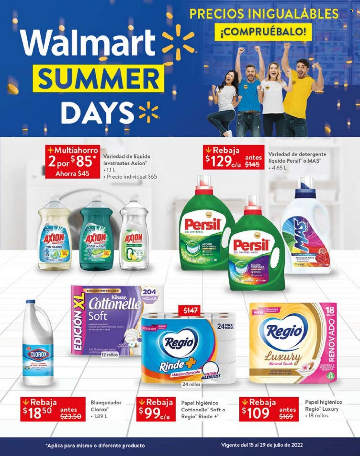 Catálogo Walmart - 15.7.2022 - 29.7.2022. Página 1