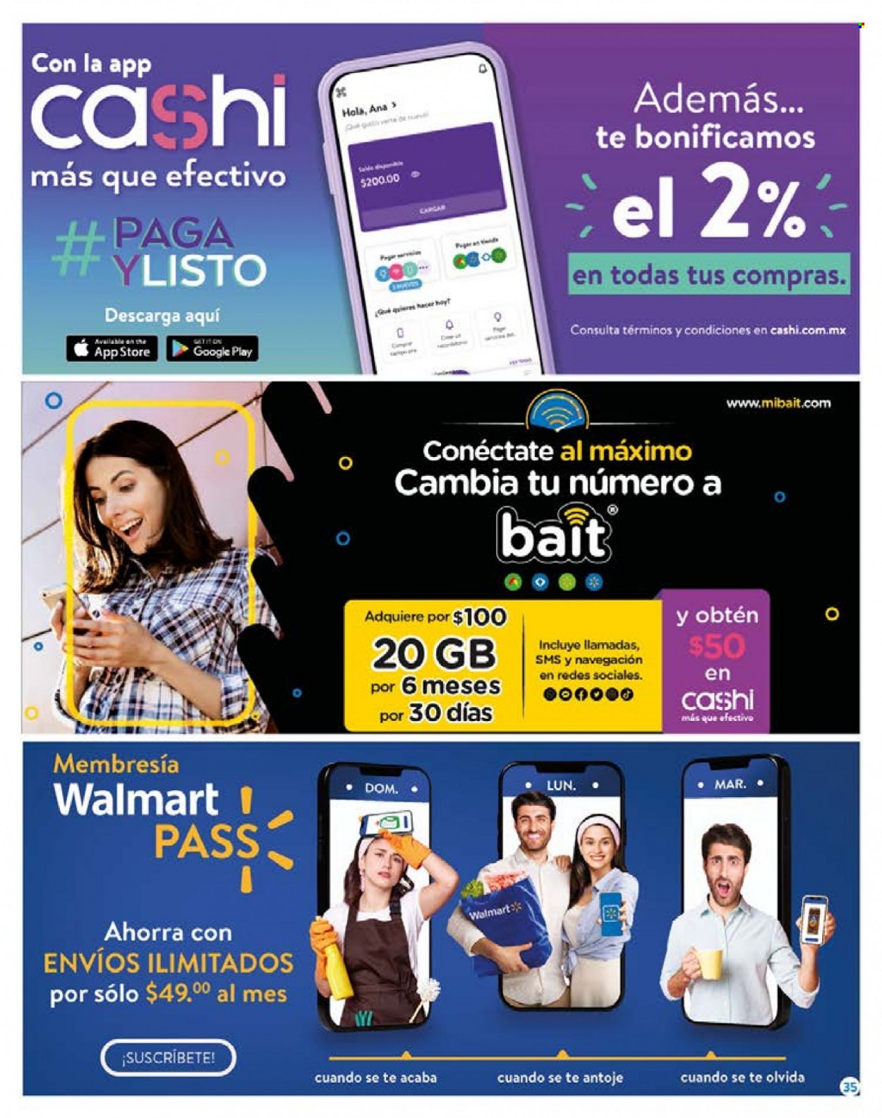 Catálogo Walmart - 15.7.2022 - 29.7.2022. Página 35