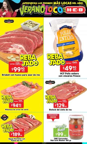 Folleto actual H-E-B - 15.7.2022 - 18.7.2022.