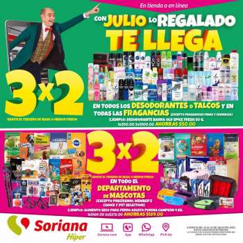 Folleto actual Soriana Híper - 15.7.2022 - 21.7.2022.