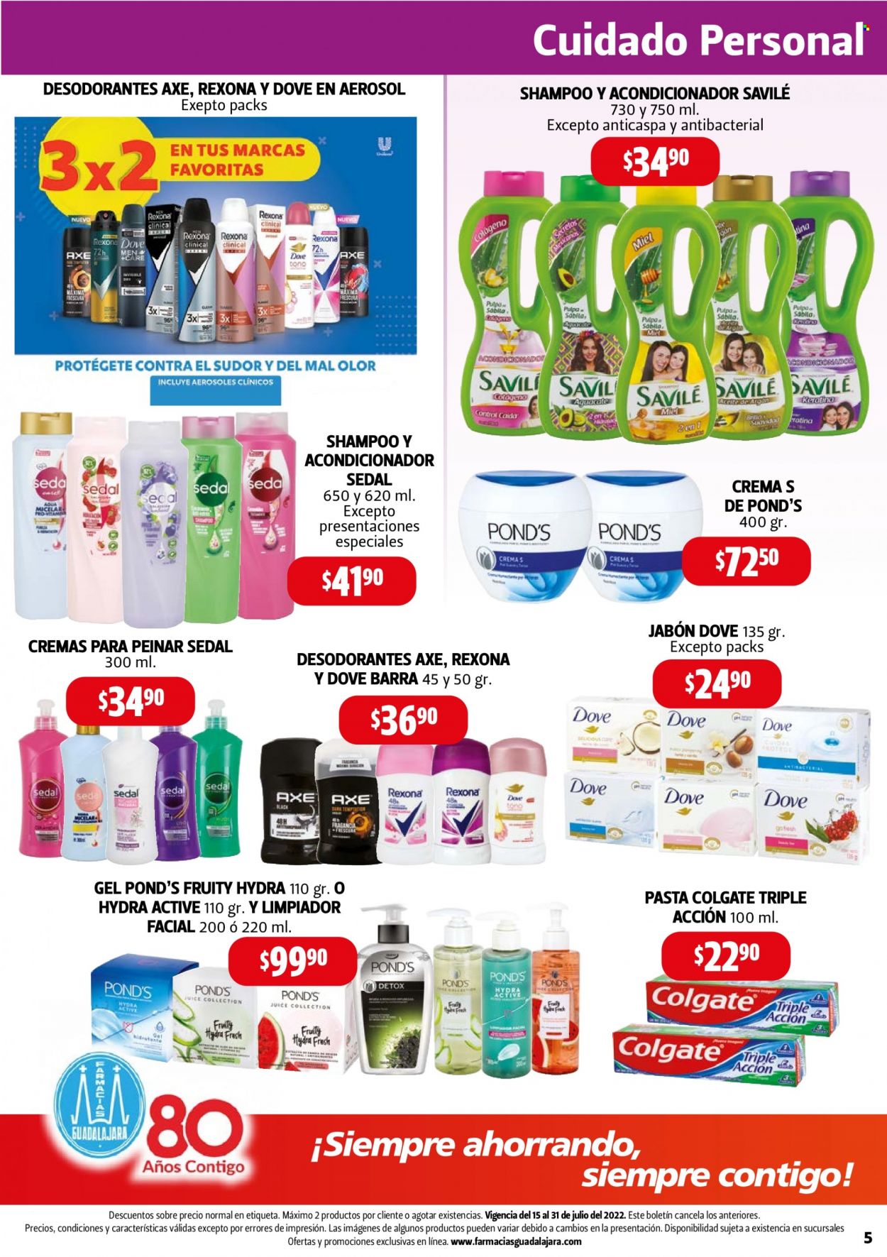 Catálogo Farmacias Guadalajara - 15.7.2022 - 31.7.2022. Página 5