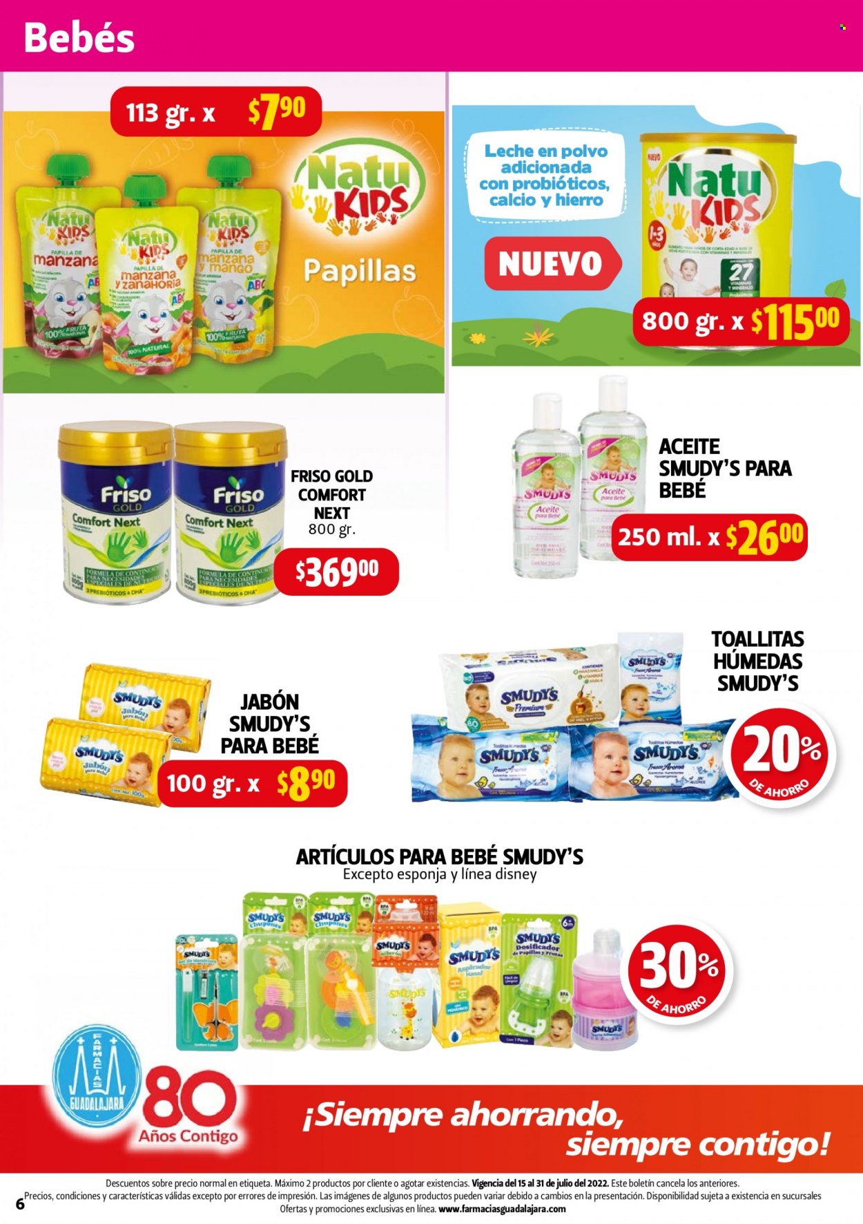 Catálogo Farmacias Guadalajara - 15.7.2022 - 31.7.2022. Página 6