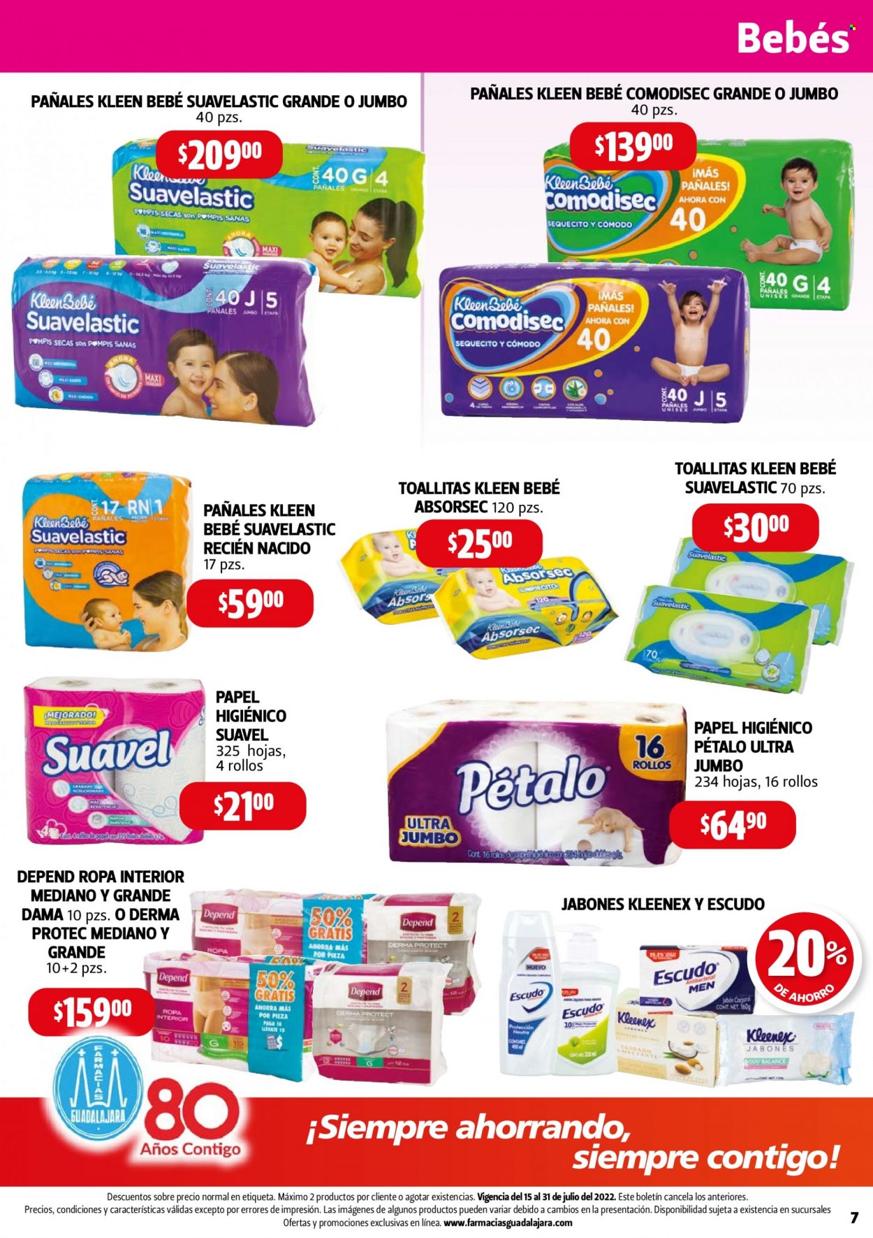 Catálogo Farmacias Guadalajara - 15.7.2022 - 31.7.2022. Página 7