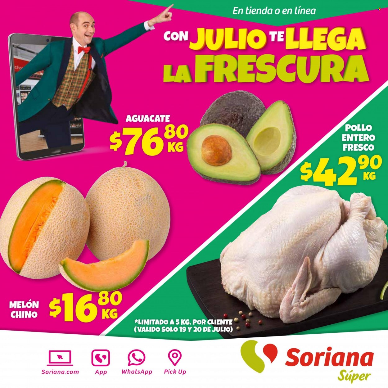 Catálogo Soriana Súper - 19.7.2022 - 20.7.2022. Página 1