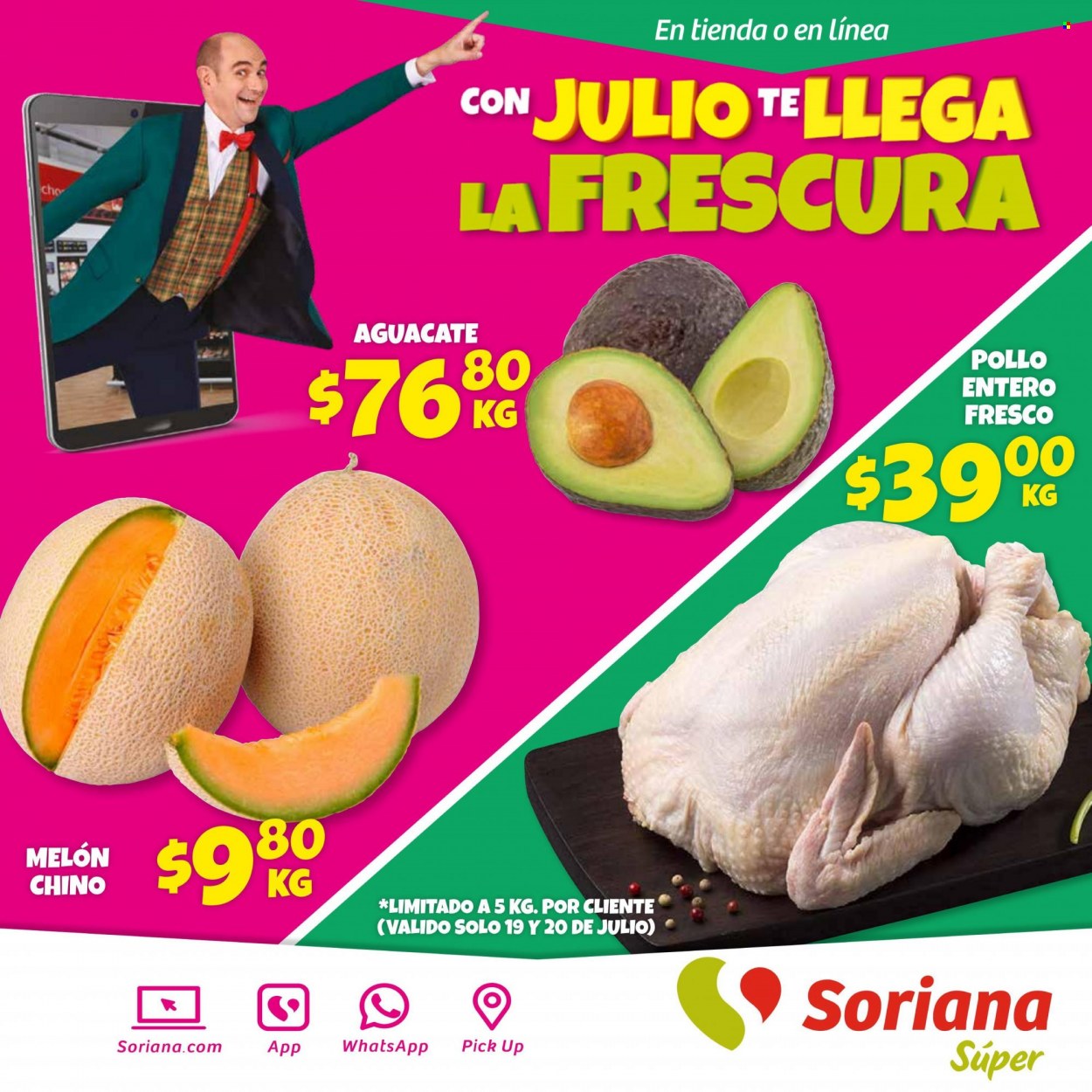 Catálogo Soriana Súper - 19.7.2022 - 21.7.2022. Página 1