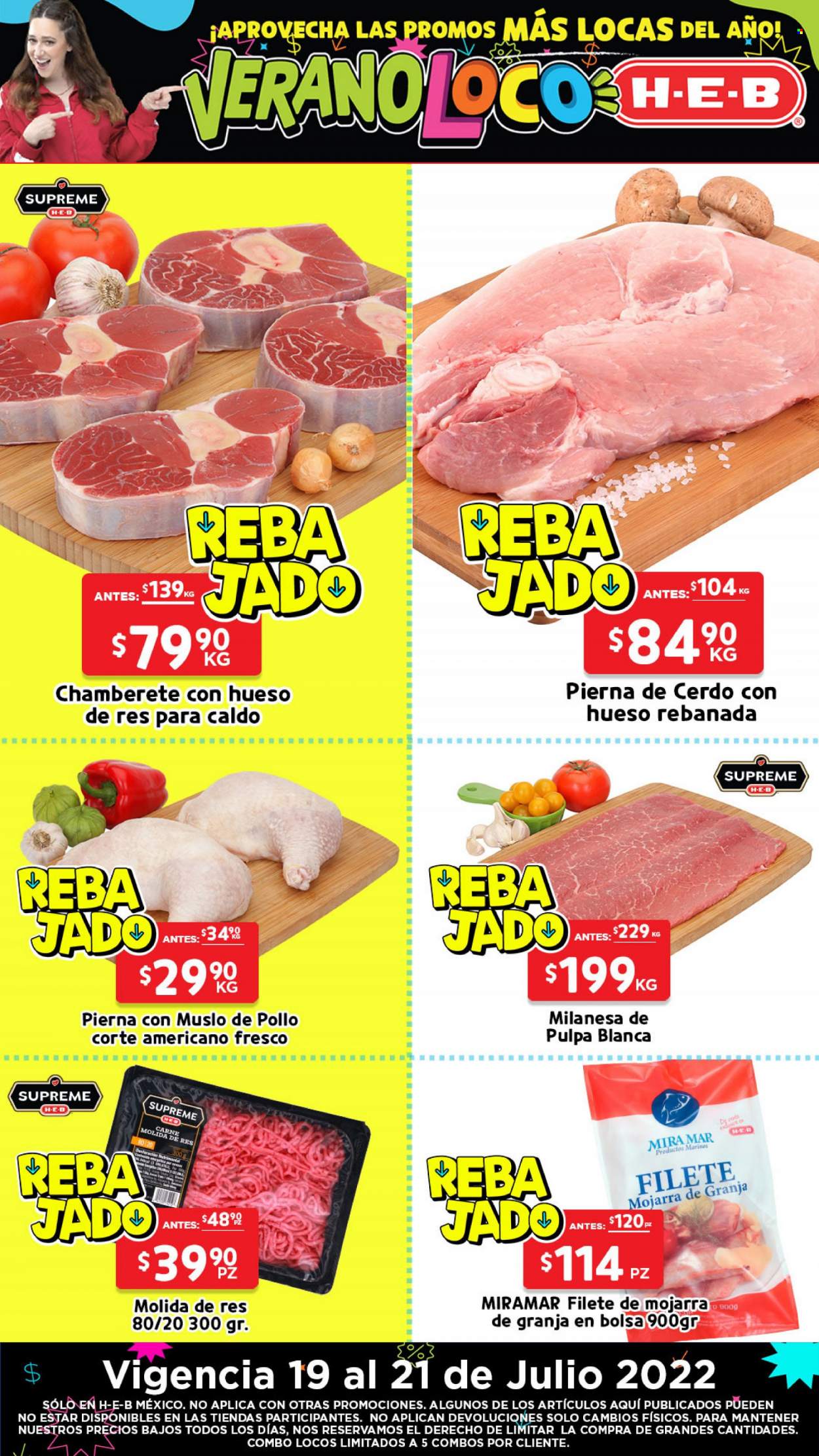 Catálogo H-E-B - 19.7.2022 - 21.7.2022. Página 1