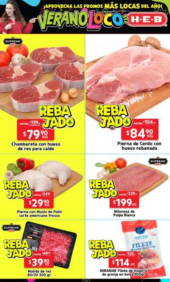 Folleto actual H-E-B - 19.7.2022 - 21.7.2022.