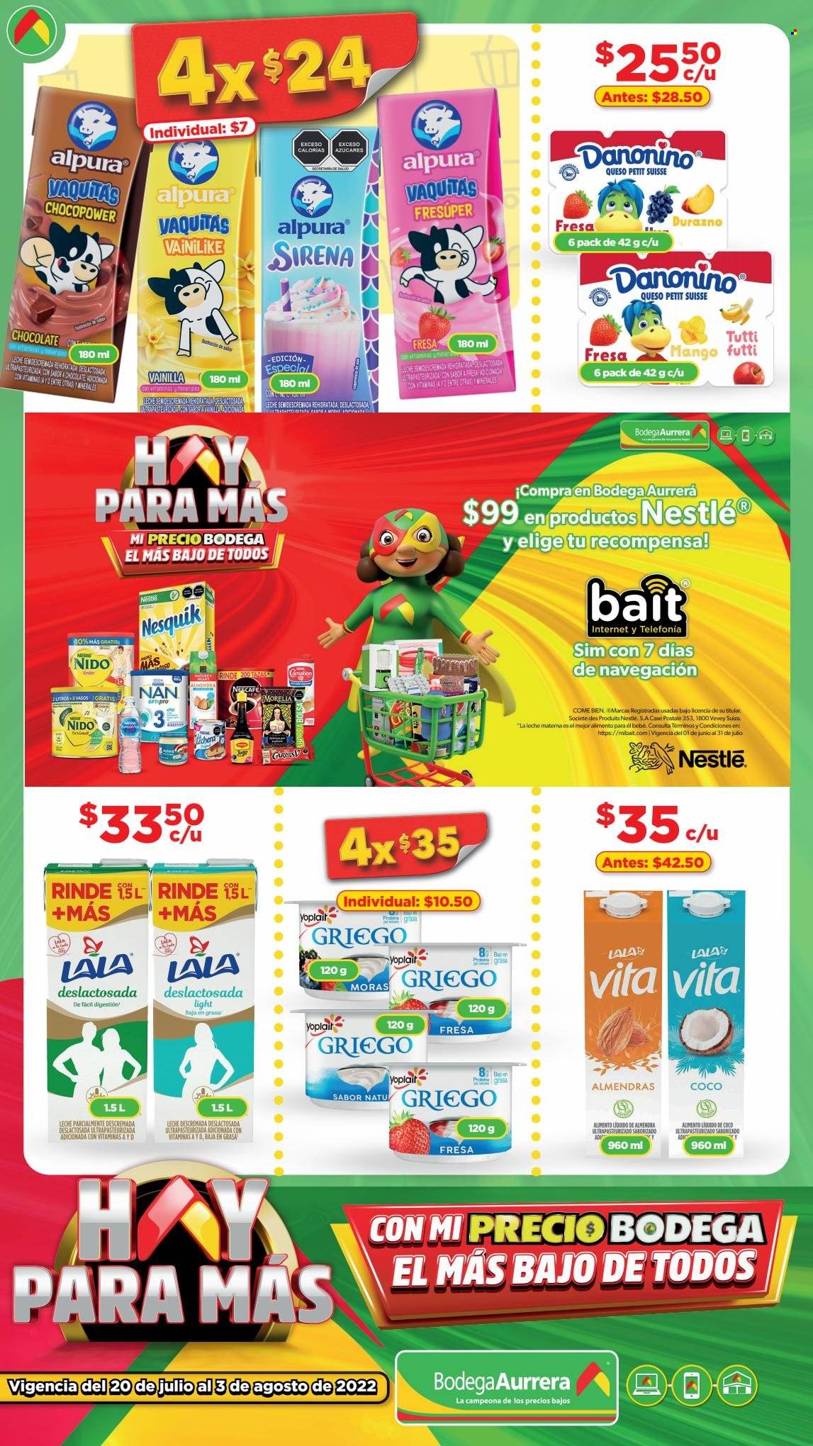 Catálogo Bodega Aurrerá - 20.7.2022 - 3.8.2022. Página 3
