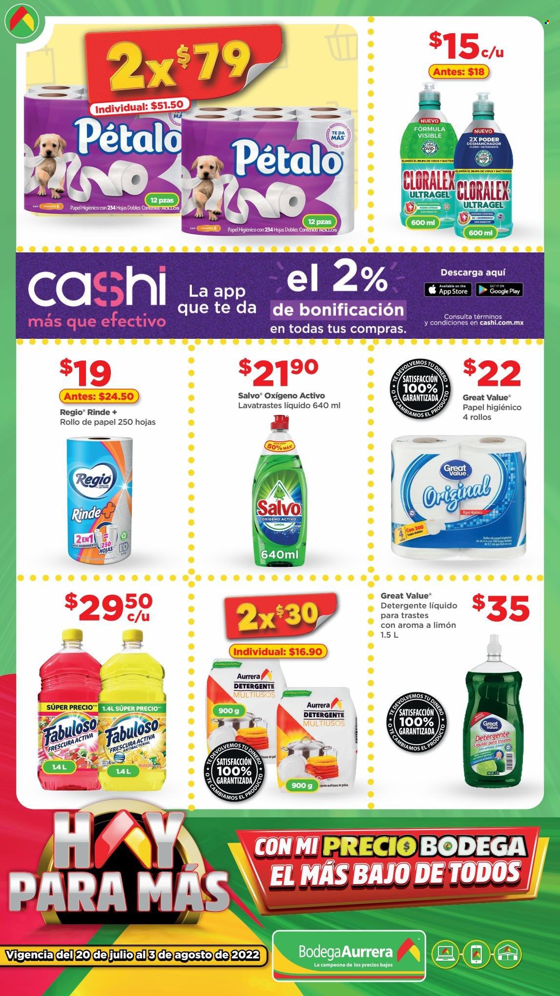 Catálogo Bodega Aurrerá - 20.7.2022 - 3.8.2022. Página 14