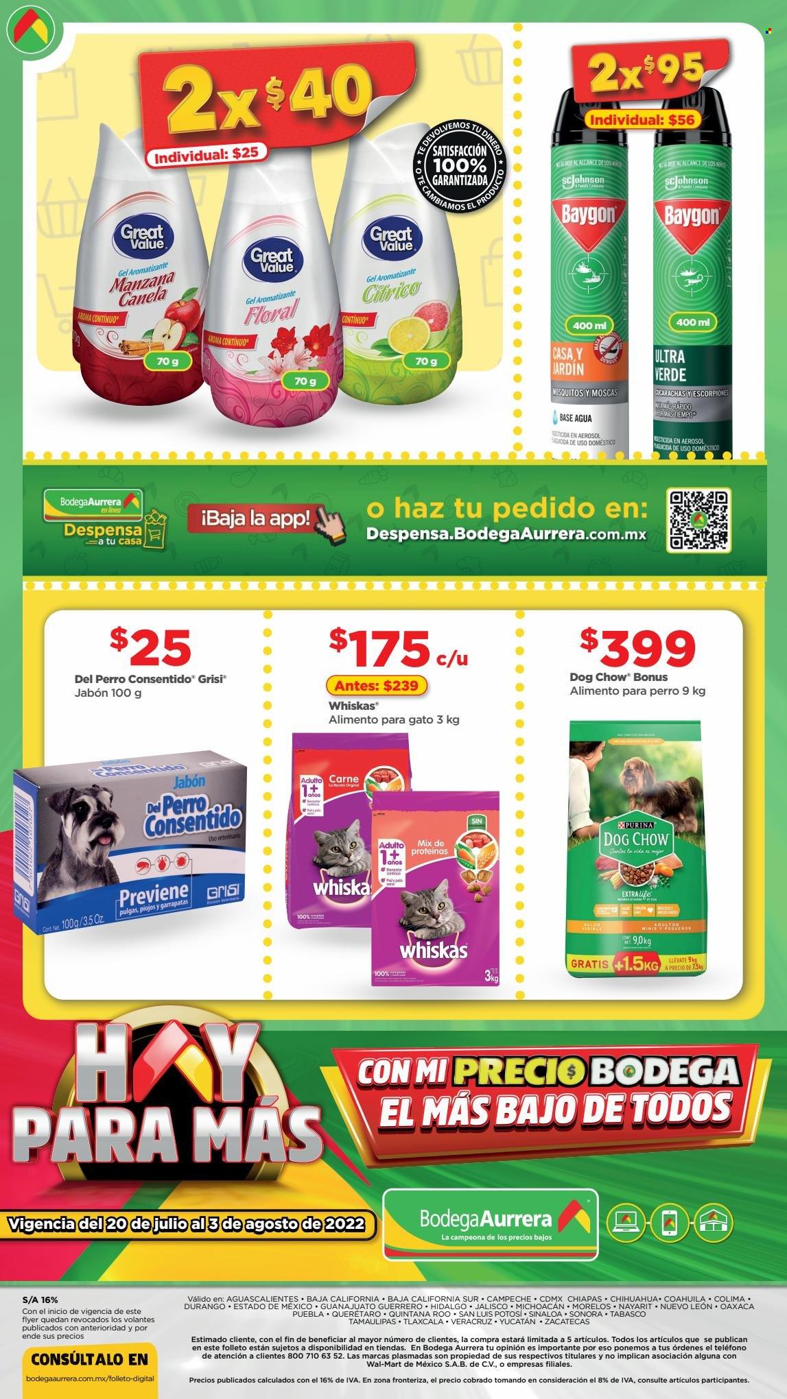 Catálogo Bodega Aurrerá - 20.7.2022 - 3.8.2022. Página 16